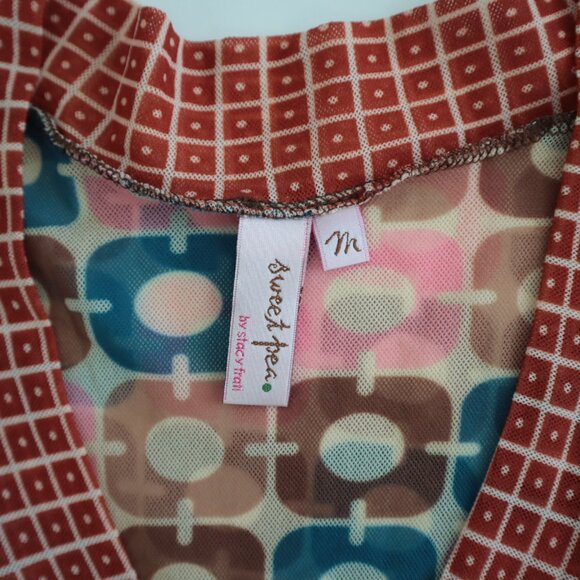 Vintage Y2K Sweet Pea by Stacy Frati Mesh Tunic‎ | M - Picture 3 of 8